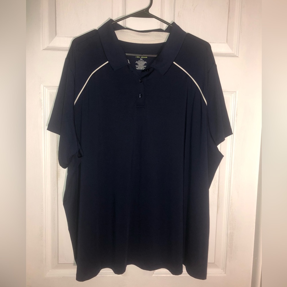 Tel Gear 3X mens, excellent condition, short sleeve navy blue, nice shirt